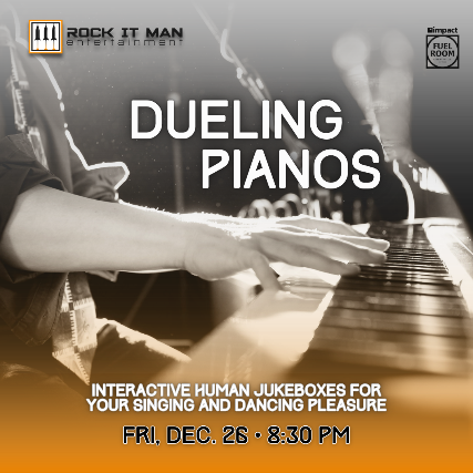Dueling Pianos with Rock It Man Entertainment at Impact Fuel Room – Libertyville, IL