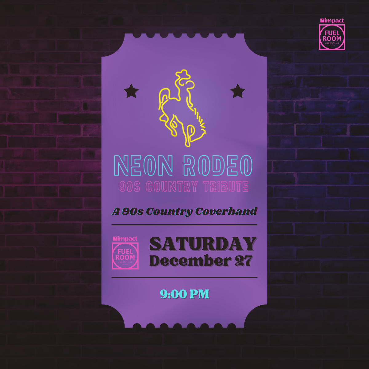 Neon Rodeo - 90s Country Tribute Band