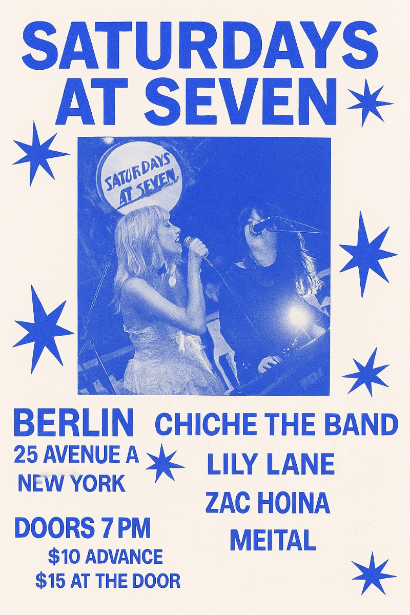 Chiche The Band | Lily Lane | Zac Hoina | Meital presented by Saturdays at Seven