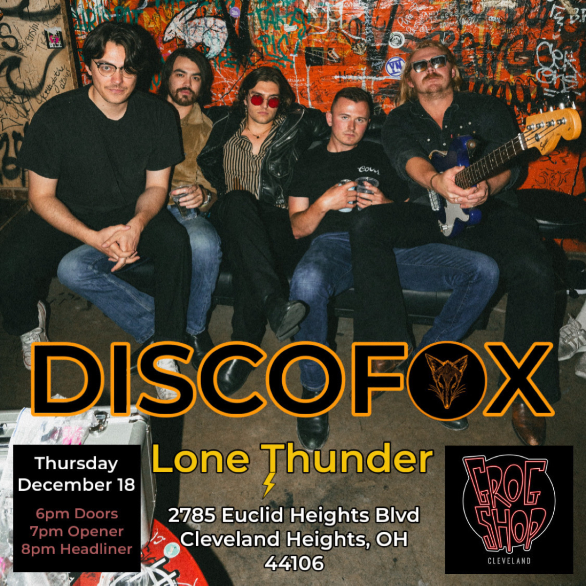 Discofox w/ Lone Thunder at The Grog Shop