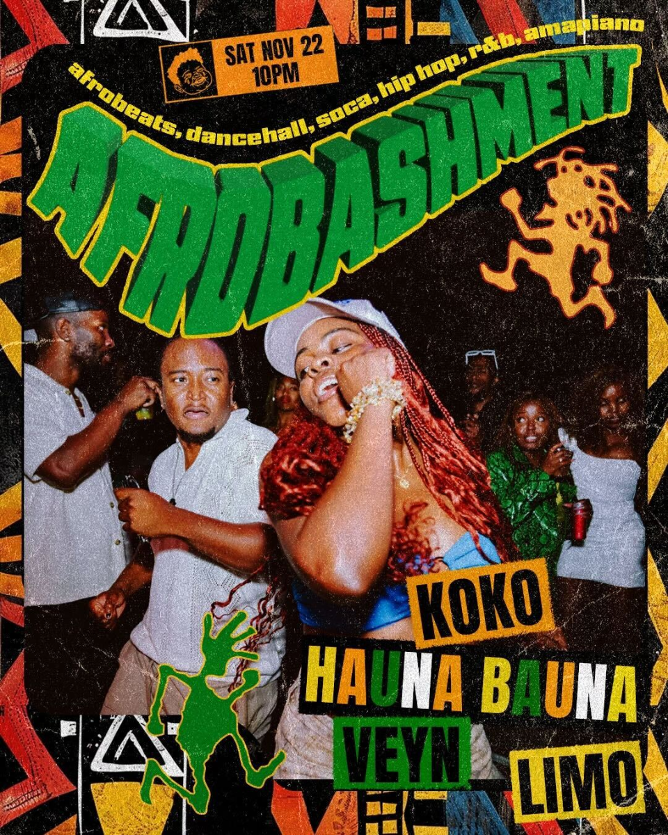 AFROBASHMENT (afrobeats, dancehall, hip-hop & more)
