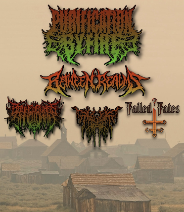 Purification By Fire, Between Realms, Broken Glass Sanctuary, Intellectual Decay, Failed Fates