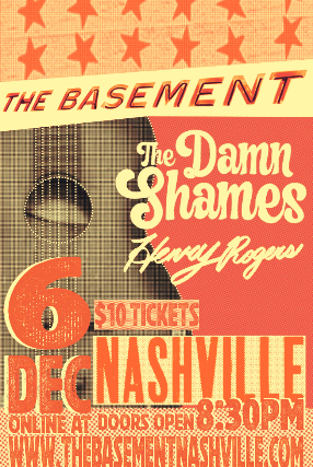 The Damn Shames w/ Henry Rogers