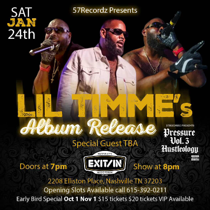 image of Lil Timme - Album Release Show image of Lil Timme - Album Release Show