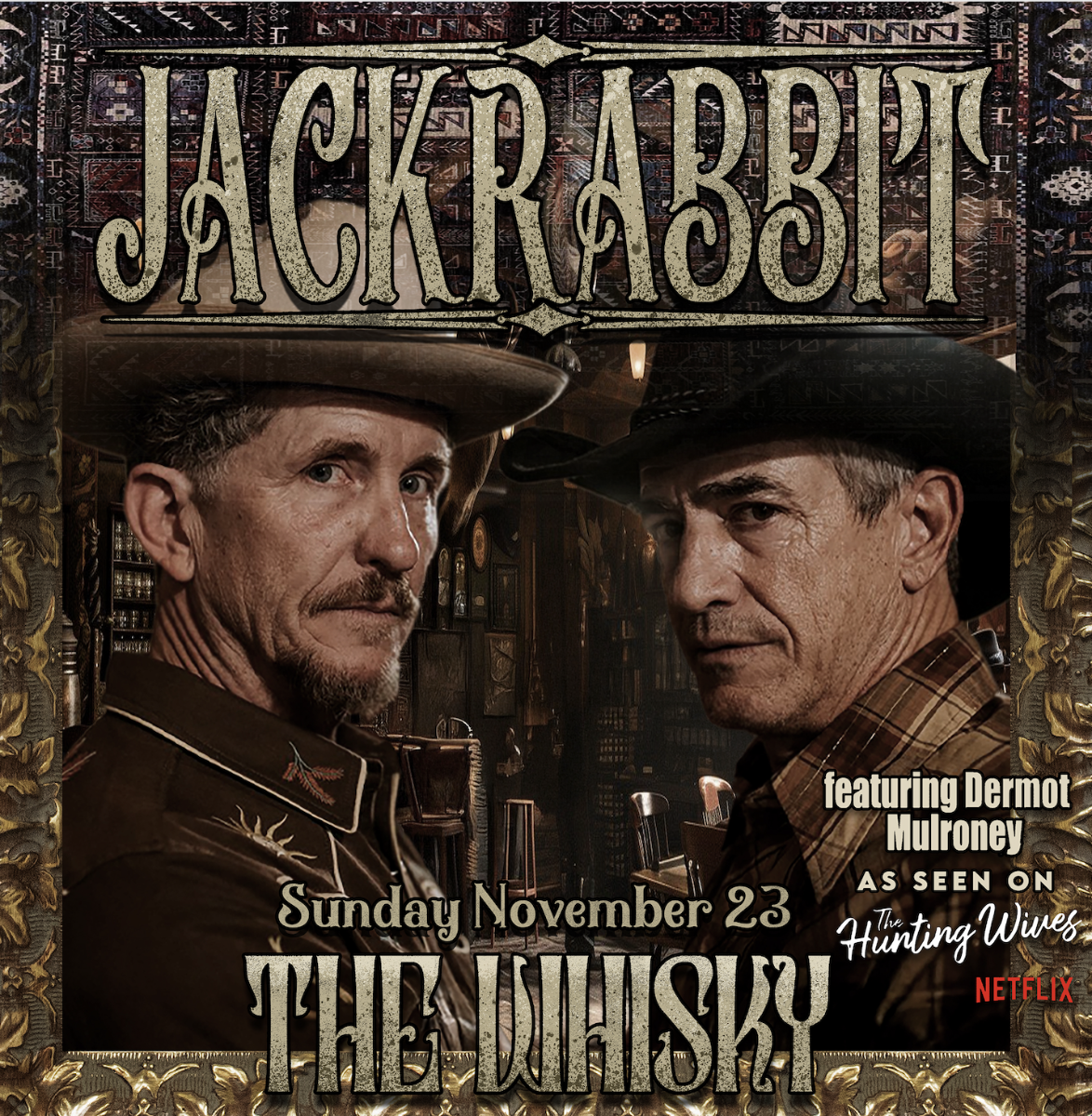 JACKRABBIT (featuring Dermot Mulroney), Simone Reyes, Eileen Carey