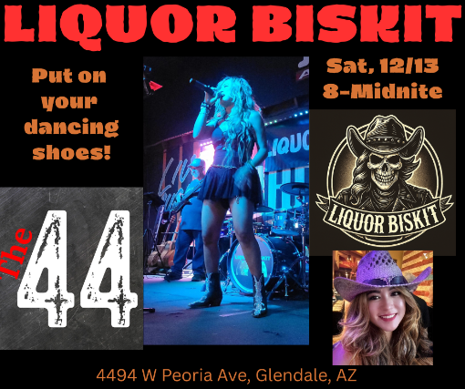 A Night with Liquor Biskit at The 44 Sports Grill and Nightlife – Glendale, AZ