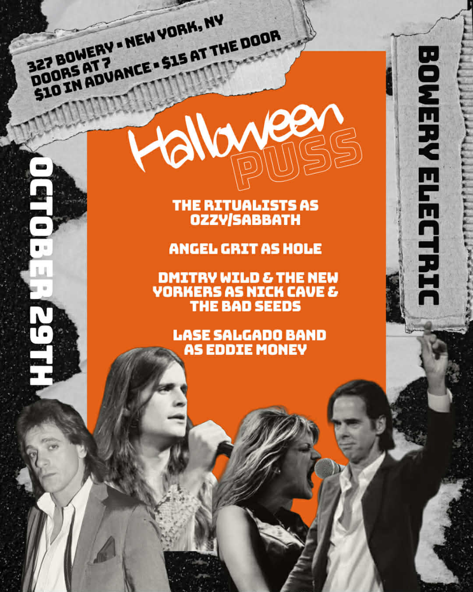 Halloween Puss • The Ritualists • Angel Grit • Dmitry Wild and the New Yorkers • Lase Salgado