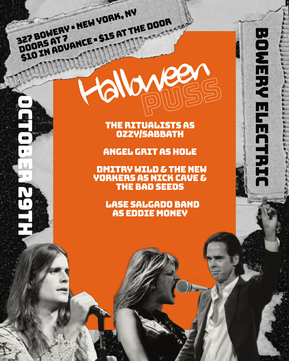 Halloween Puss • The Ritualists • Angel Grit • Dmitry Wild and the New Yorkers • Lase Salgado