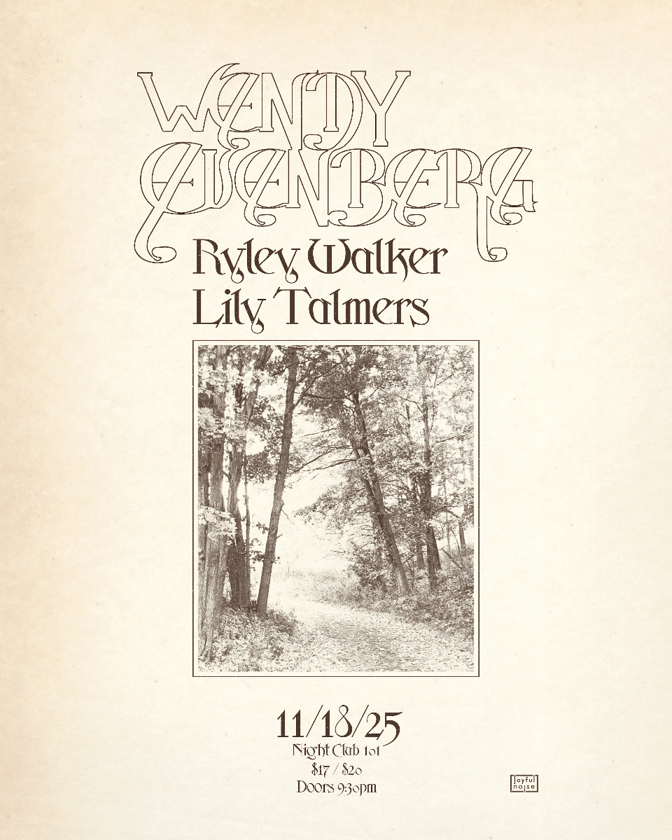 Wendy Eisenberg, Ryley Walker, Lily Talmers