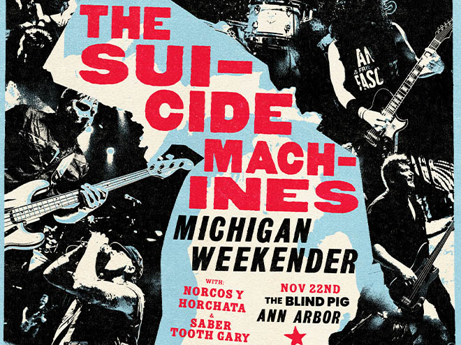 The Suicide Machines, Norcos Y Horchata, Saber Tooth Gary - 22/11/25