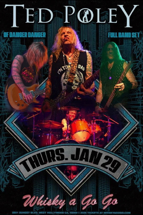 image of Ted Poley of Danger Danger (Full Band Set), Prima Donna Rising image of Ted Poley of Danger Danger (Full Band Set), Prima Donna Rising