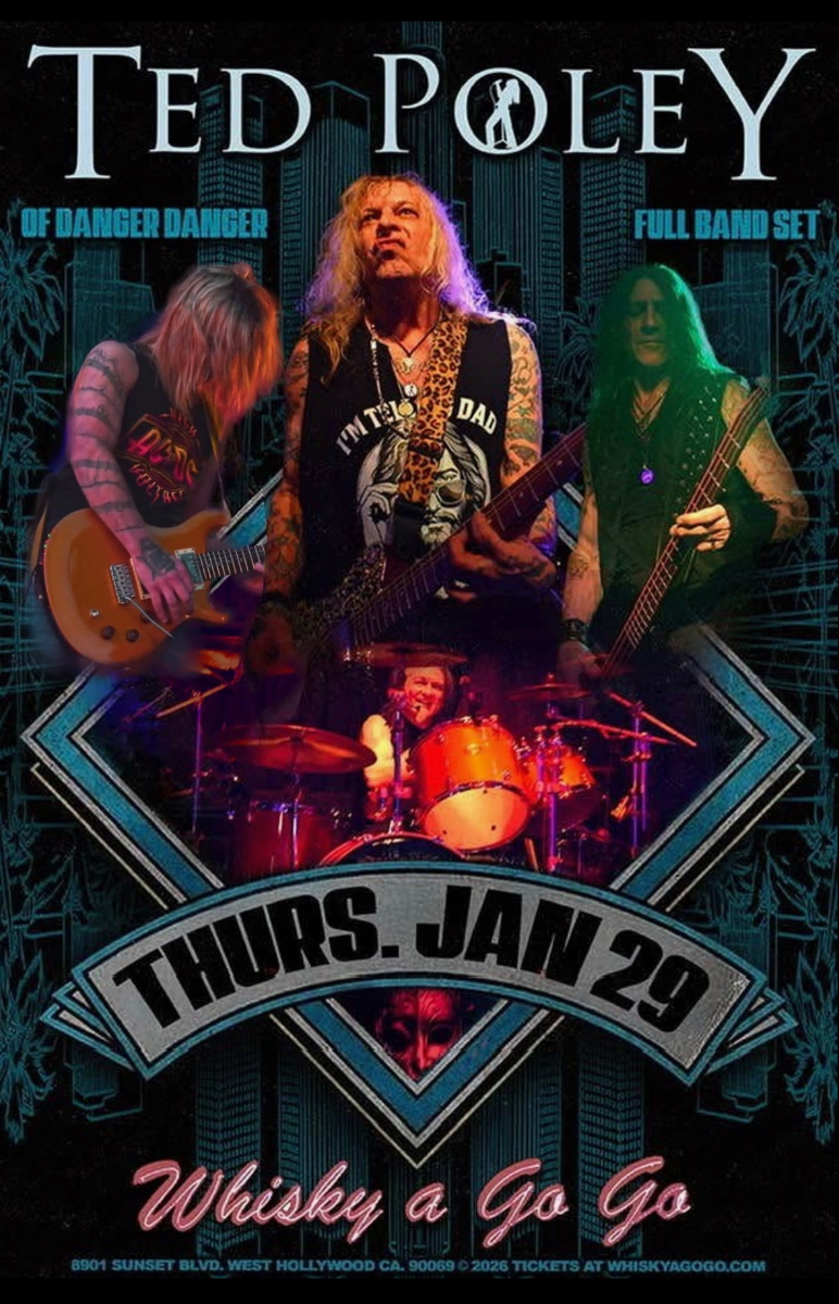 Ted Poley of Danger Danger (Full Band Set), Prima Donna Rising