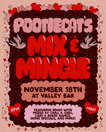 POOTIECAT'S MIX & MINGLE