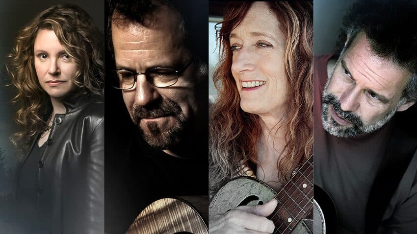 On A Winter's Night ft. Lucy Kaplansky, Cliff Eberhardt, John Gorka & Patty Larkin