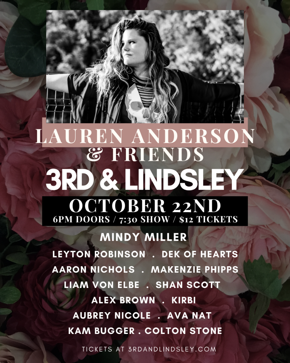 Lauren Anderson & Friends featuring Mindy Miller , Leyton Robinson , Dek of Hearts , Aaron Nichols , Makenzie Phipps , Liam Von Elbe , Shan S...