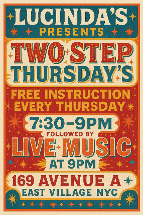 Two Step Thursdays at Lucinda's