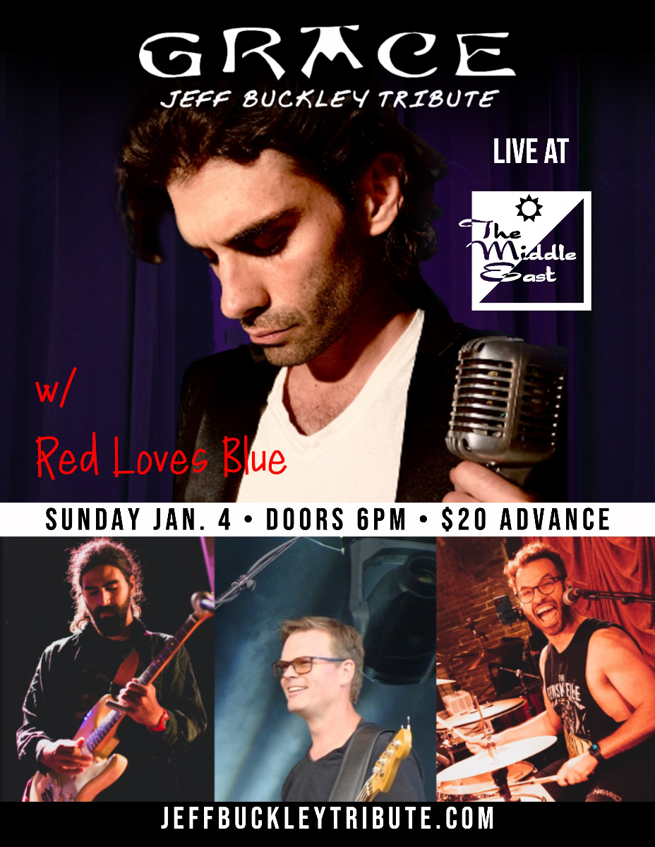 Jeff Buckley Tribute, Red Loves Blue | Event Image