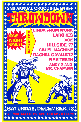 THE CROCODILE ALL-STAFF THROWDOWN