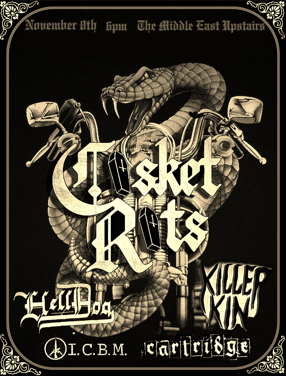 Casket Rats, Helldog, Killer Kin, ICBM, Cartridge | Event Image