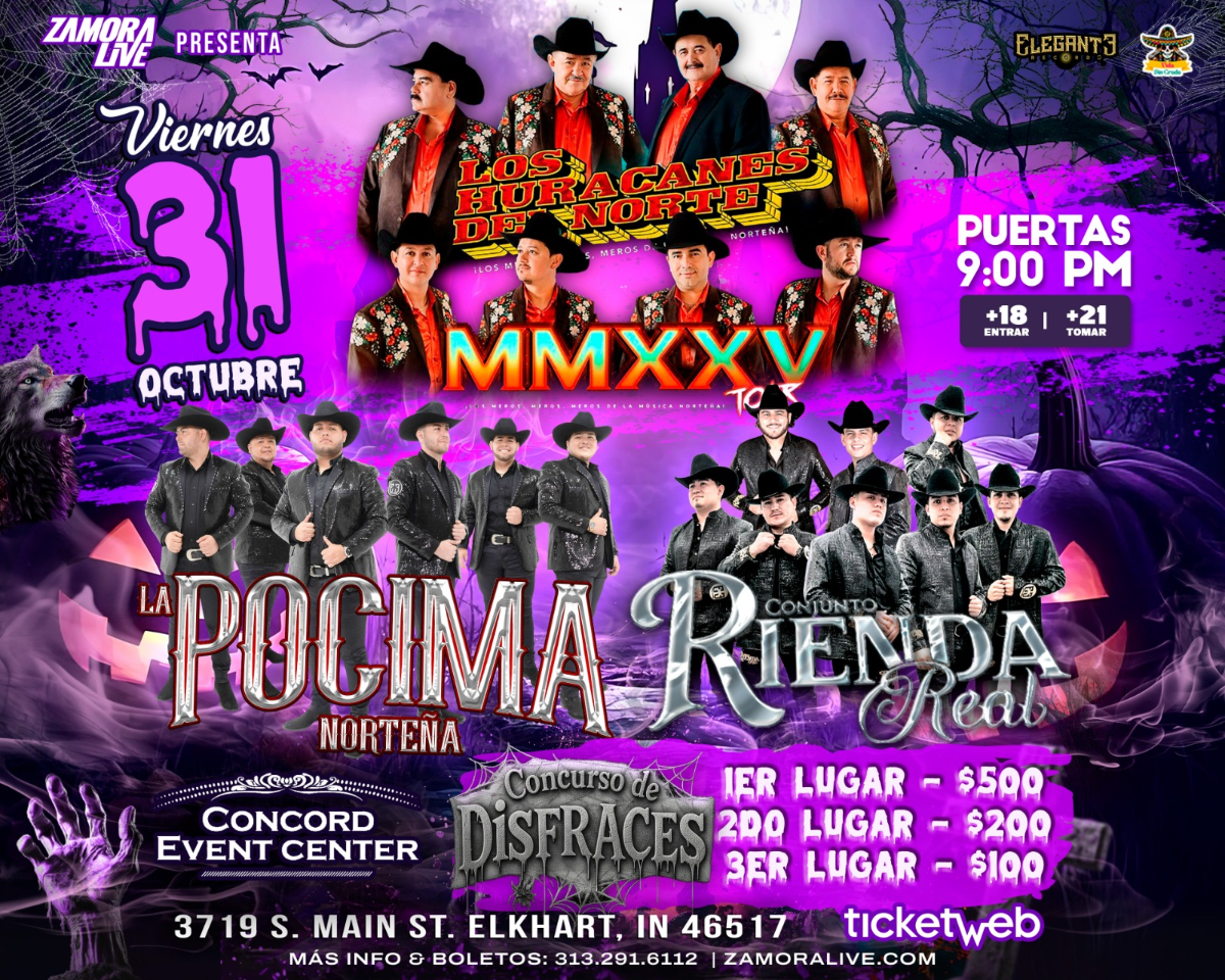 Los Huracanes del Norte en Elkhart