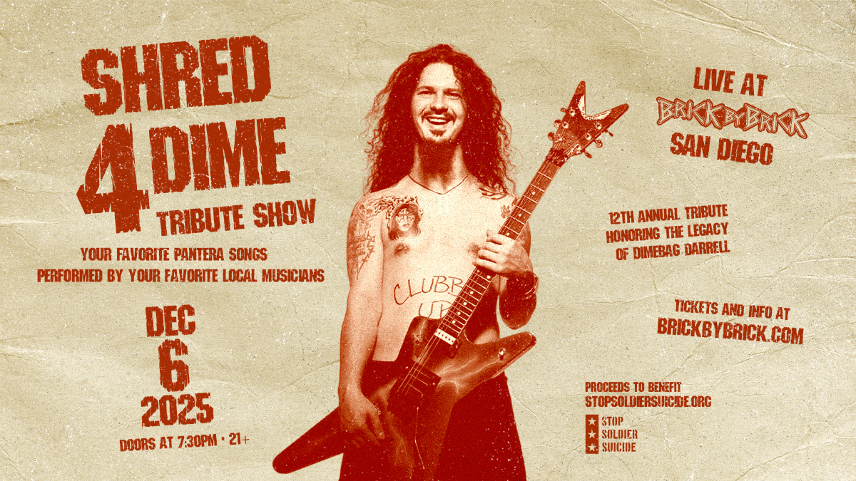Shred For Dime Tribute Show