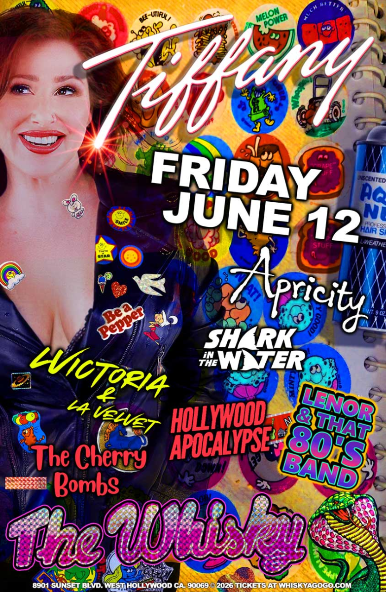 Tiffany, Apricity, Shark in the Water, LVictoria & LA Velvet, The Cherry Bombs, Hollywood Apocalypse, Lenor and That 80's Band