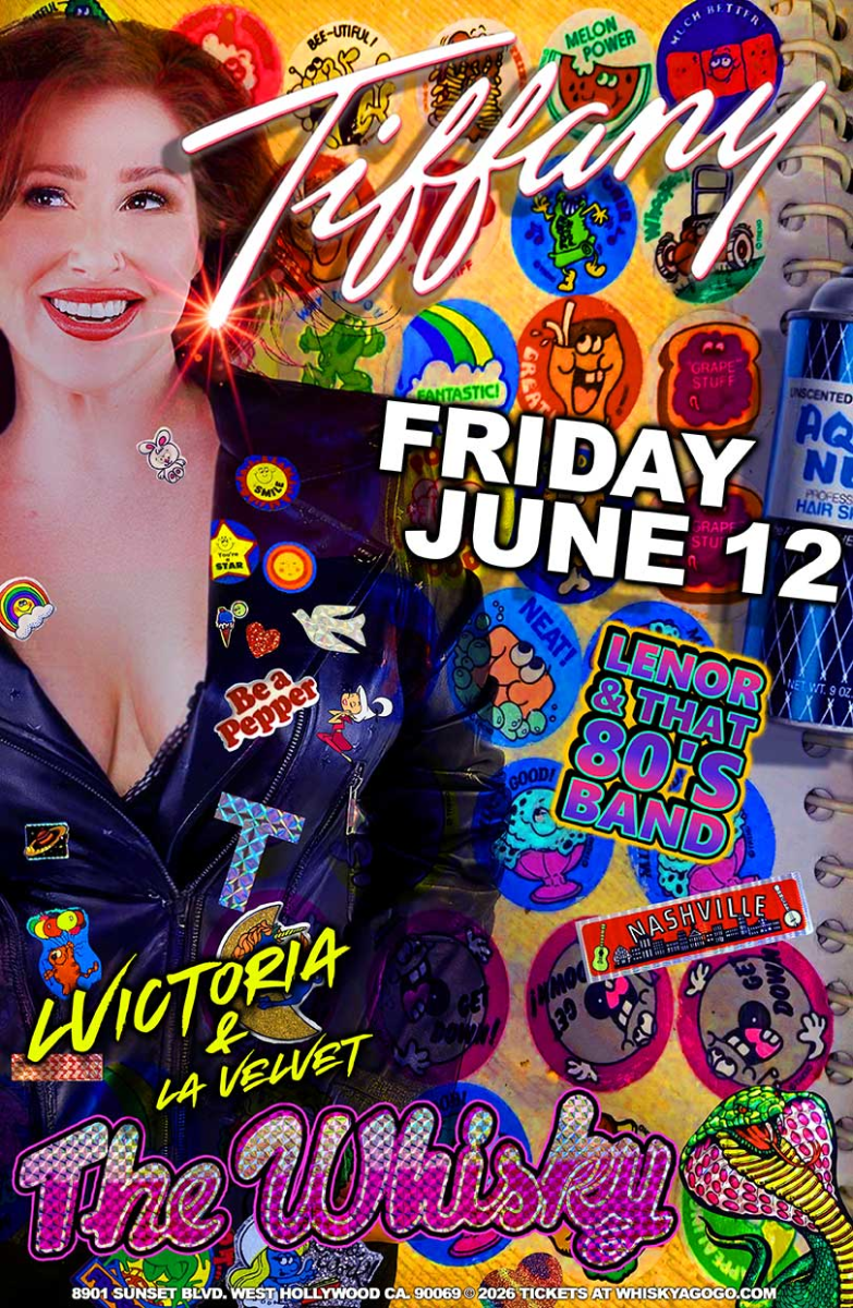 Tiffany, Apricity, Shark in the Water, LVictoria & LA Velvet, The Cherry Bombs, Lenor and That 80's Band