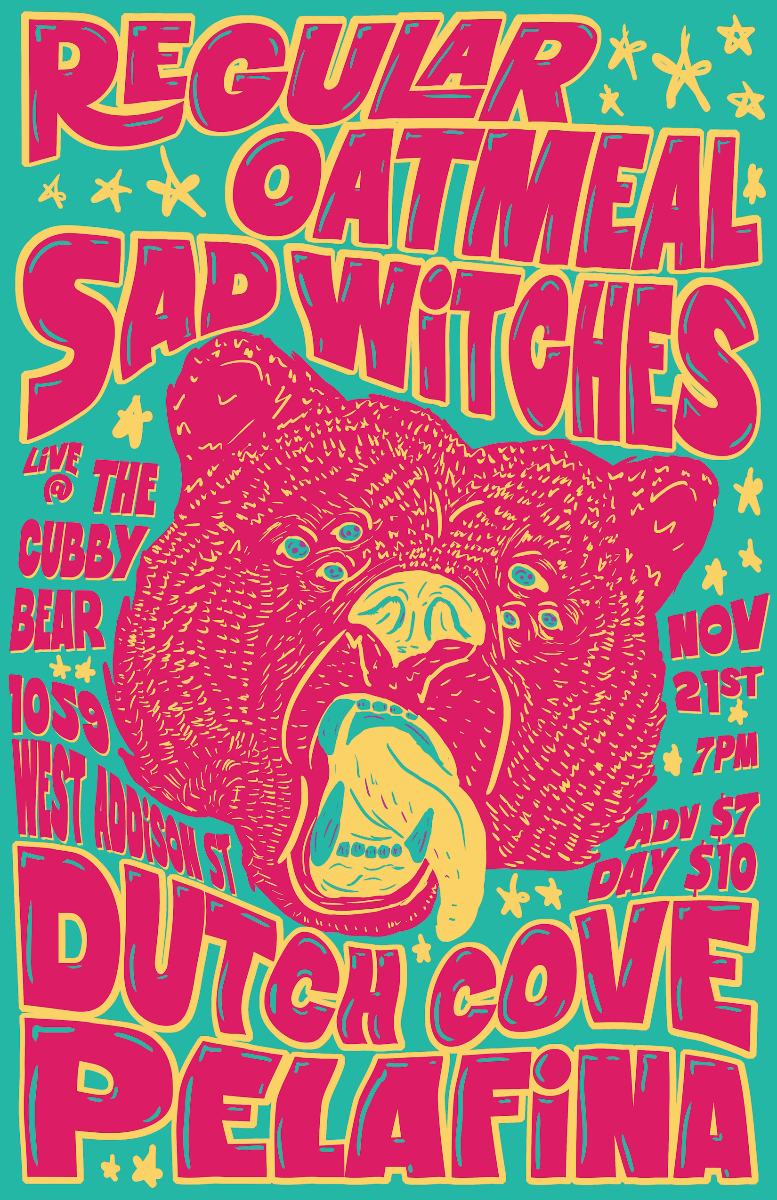 Regular Oatmeal w/ Sad Witches, Dutch Cove, Pelafina