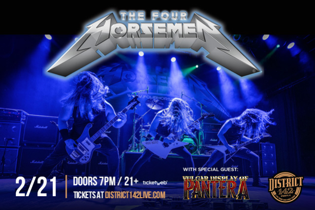 image of THE FOUR HORSEMEN - THE ULTIMATE TRIBUTE TO METALLICA image of THE FOUR HORSEMEN - THE ULTIMATE TRIBUTE TO METALLICA