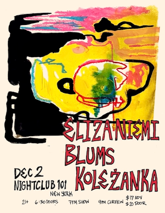 Eliza Niemi, Blums, koleżanka