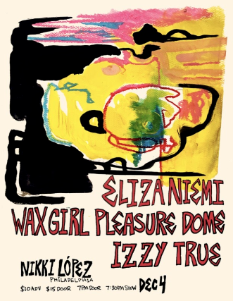 Eliza Niemi, Wax Girl, Pleasure Dome, Izzy True 
