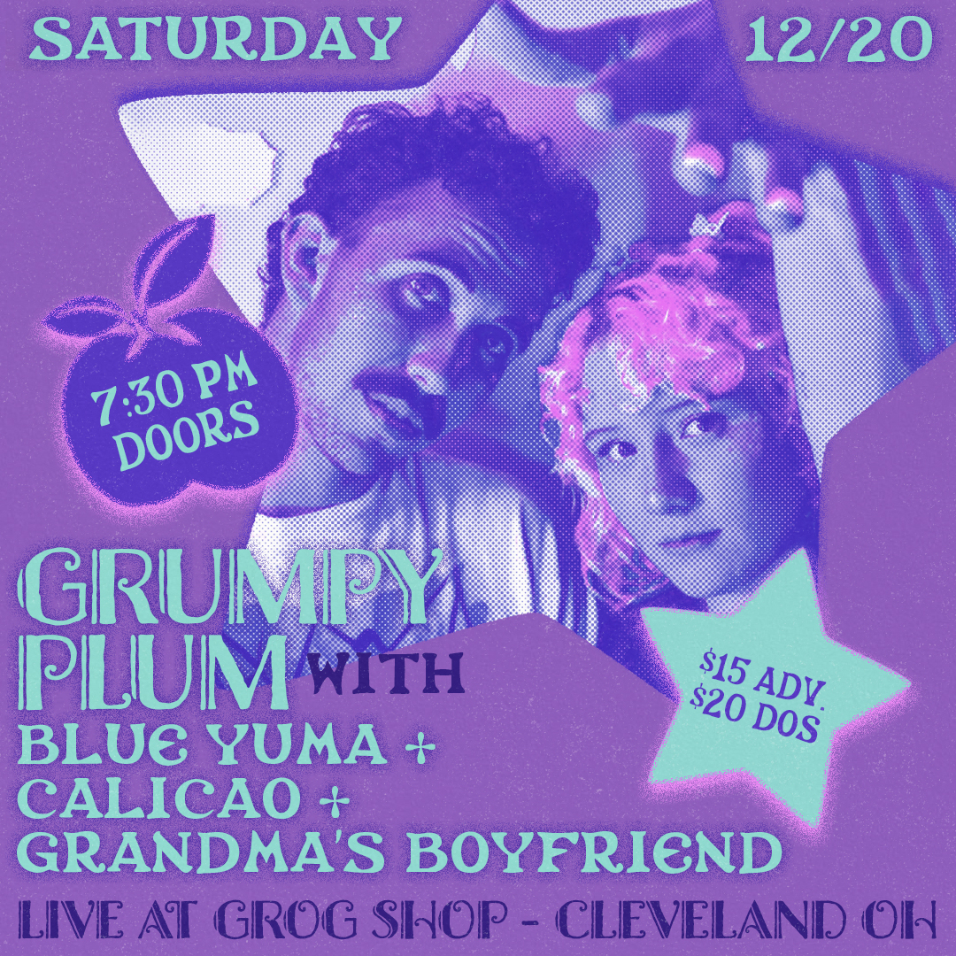 Grumpy Plum, Blue Yuma, Calico, Grandma's Boyfriend
