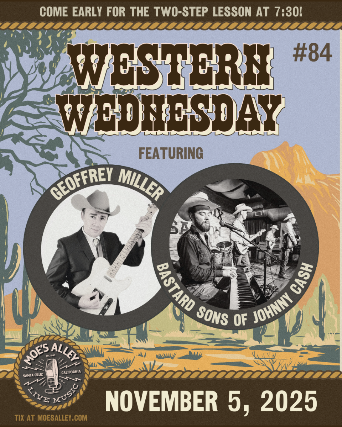 Western Wednesday #84: Geoffrey Miller + Bastard Sons of Johnny Cash