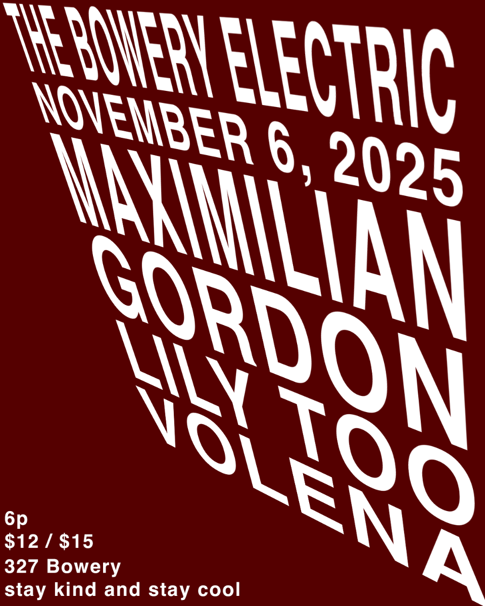 Maximillian Gordon • Lily Too • Volena