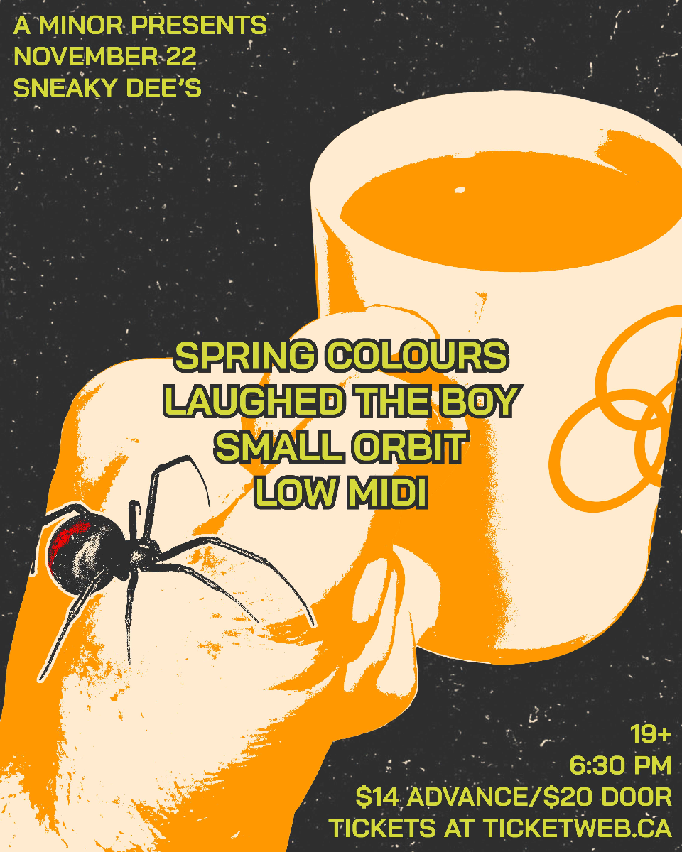 Spring Colours w/ Laughed The Boy, Small Orbit & low midi
