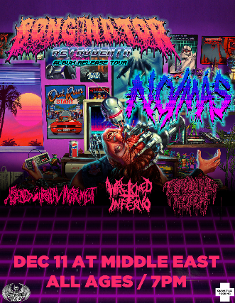 Image of Bonginator, No-Mas, Retained Surgical Instrument, Wretched Inferno, Groaning Retch Image of Bonginator, No-Mas, Retained Surgical Instrument, Wretched Inferno, Groaning Retch