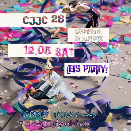 Image of CJJC 28 GRAPPLE PARTY Image of CJJC 28 GRAPPLE PARTY