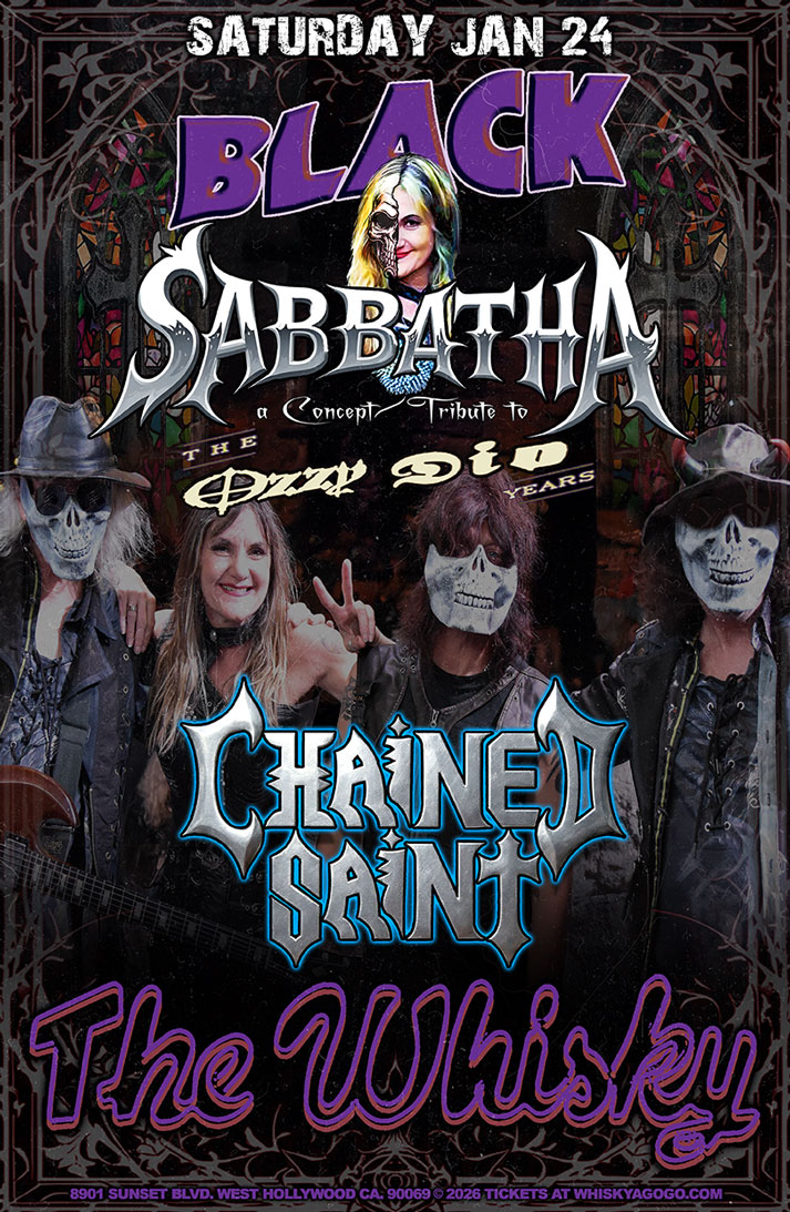 Black Sabbatha (Tribute to Black Sabbath), Awaiting Abigail , Chained Saint, VVitch, General Arson