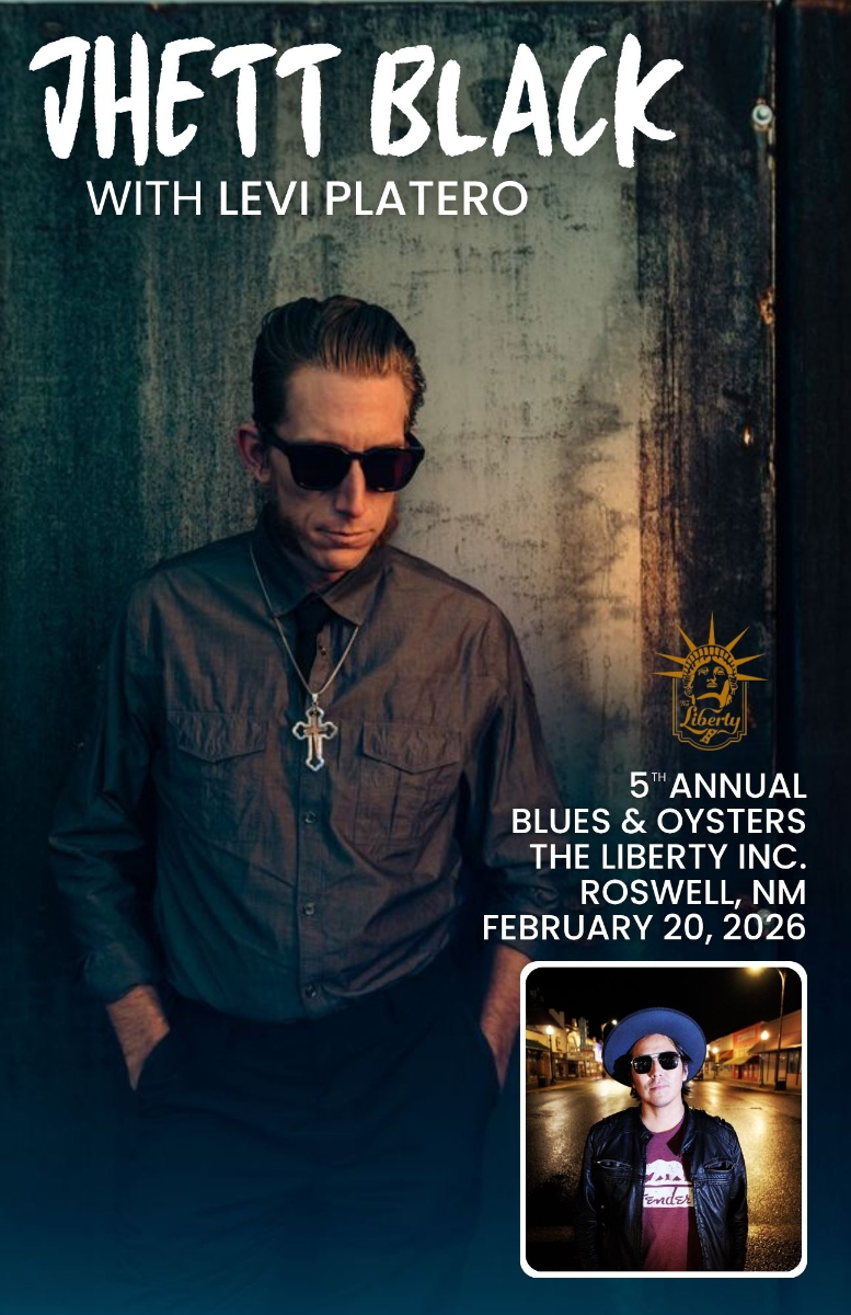 5th Annual Blues & Oysters - Jhett Black with Levi Platero