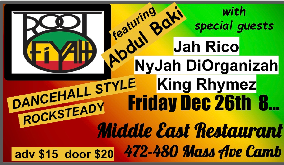 Root Fiyah | Event Image