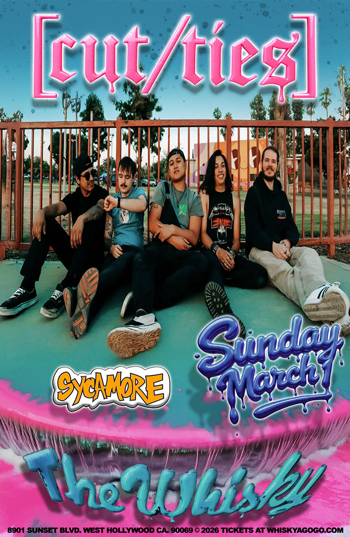 Cut Ties, The Circuit, Good Will, Get Better, Mia Lee, A Quiet Collapse, Melancali, Sycamore