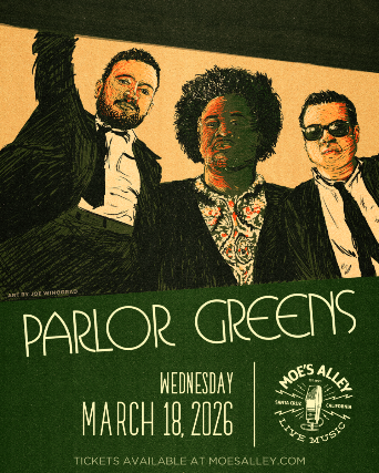 Moe’s Alley Presents: Parlor Greens at Moe’s Alley – Santa Cruz, CA