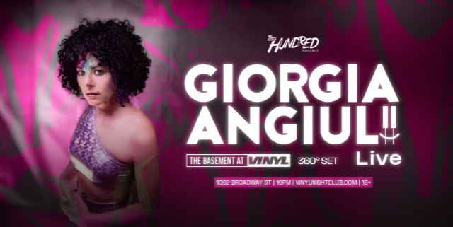 Giorgia Angiuli at The Basement at Club Vinyl – Denver, CO