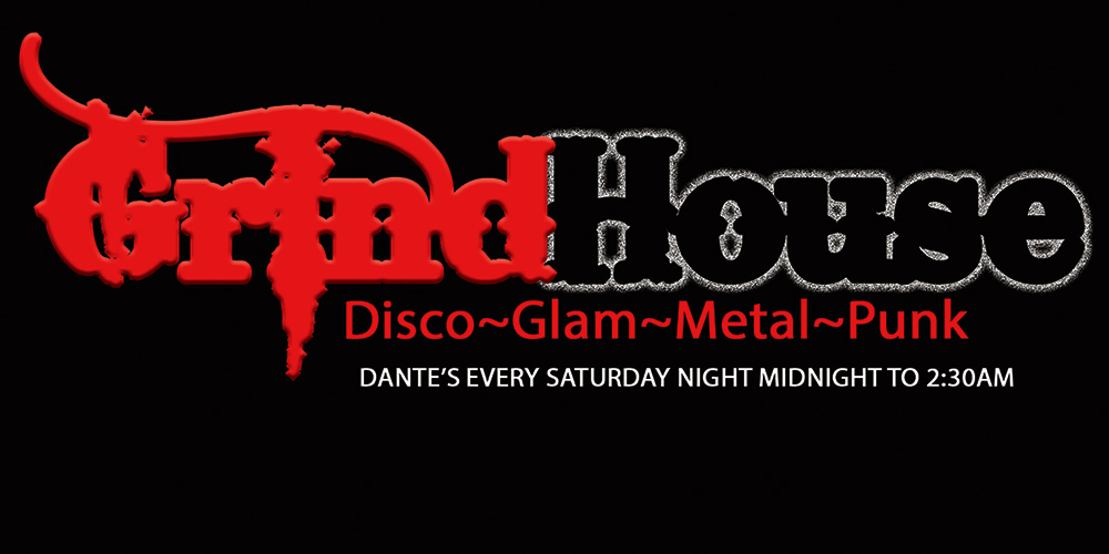 GrindHouse disco~glam~metal~punk with DJ CRASH - 08/11/25