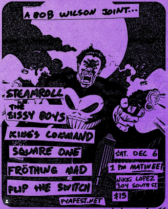 image of Steamroll, The Sissy Boys, King's Command, Square One, Frothing Mad, Flip The Switch image of Steamroll, The Sissy Boys, King's Command, Square One, Frothing Mad, Flip The Switch