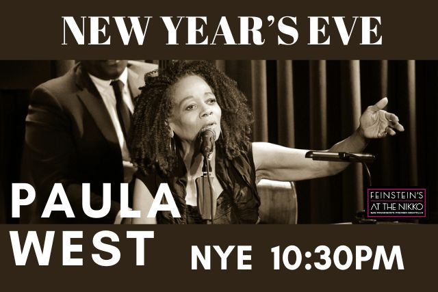 Paula West in Concert - Countdown to New Year's Eve! 10:30 show / doors at 9:30