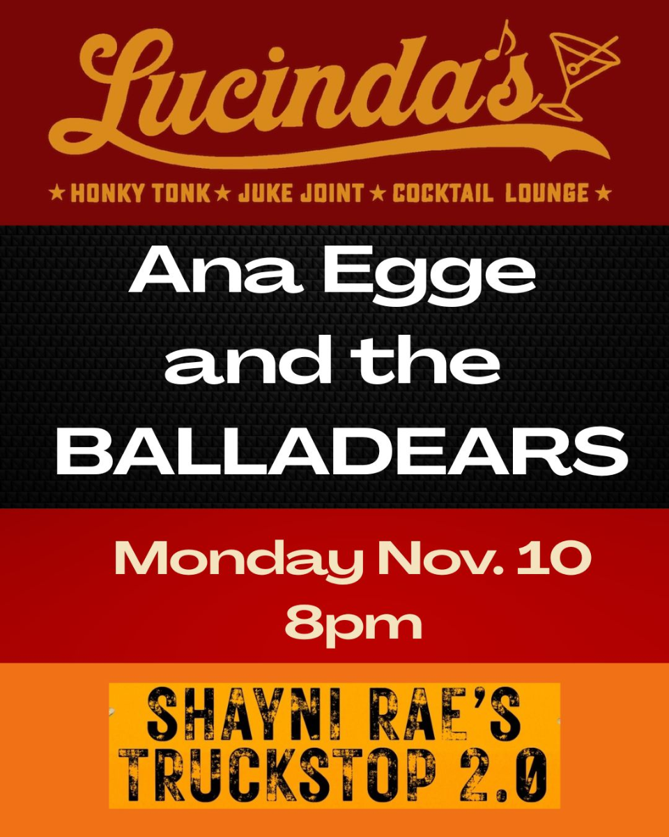 Ana Egge and the Balladears Live, 8 to 11pm