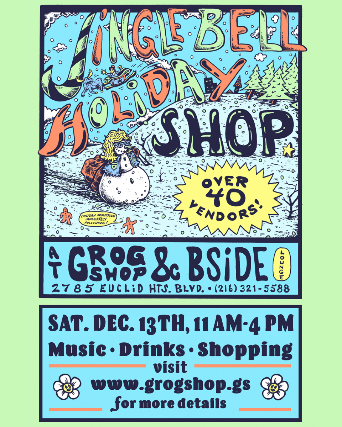 Jingle Bell Holiday Shop at Grog Shop and B Side – Cleveland Heights, OH