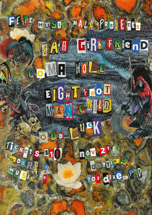 Car Girlfriend, Coma Hole, Eight Foot Man Child, & Odd Luck