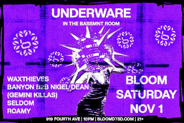 UNDERWARE in the Bassmnt Room